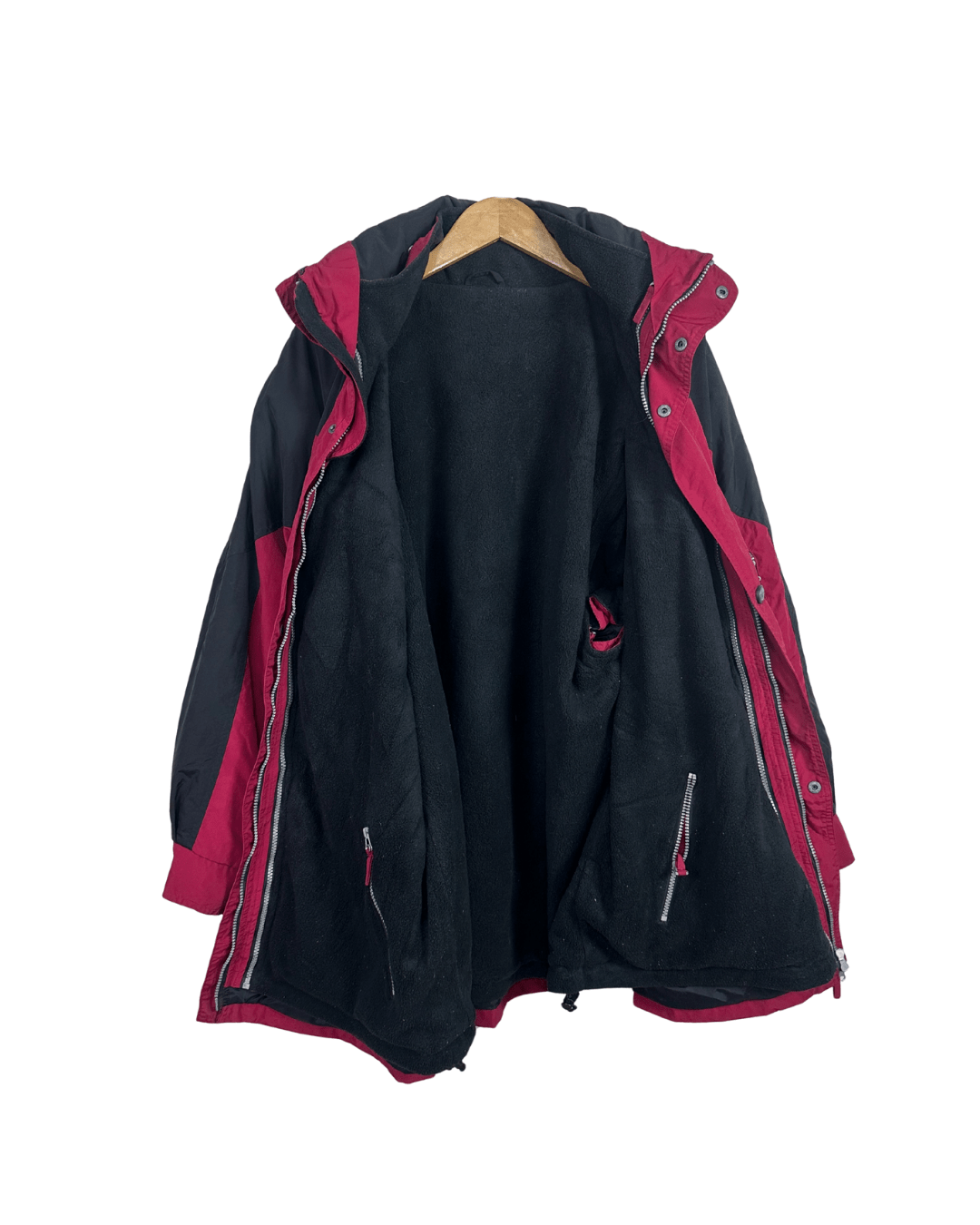 Black Wolf 5 in 1 Jacket & Vest - Funkify