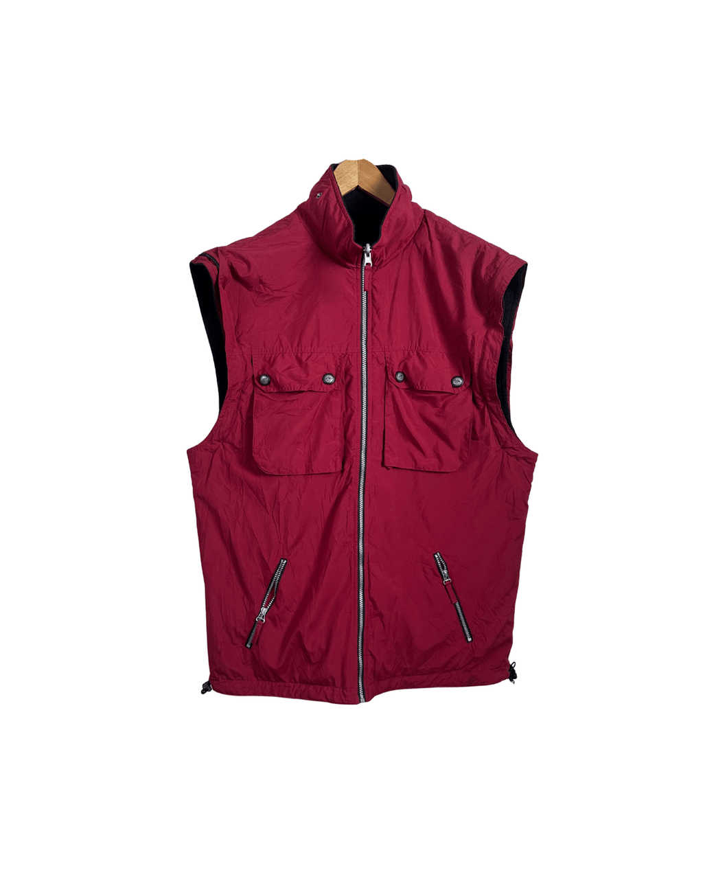 Black Wolf 5 in 1 Jacket & Vest - Funkify