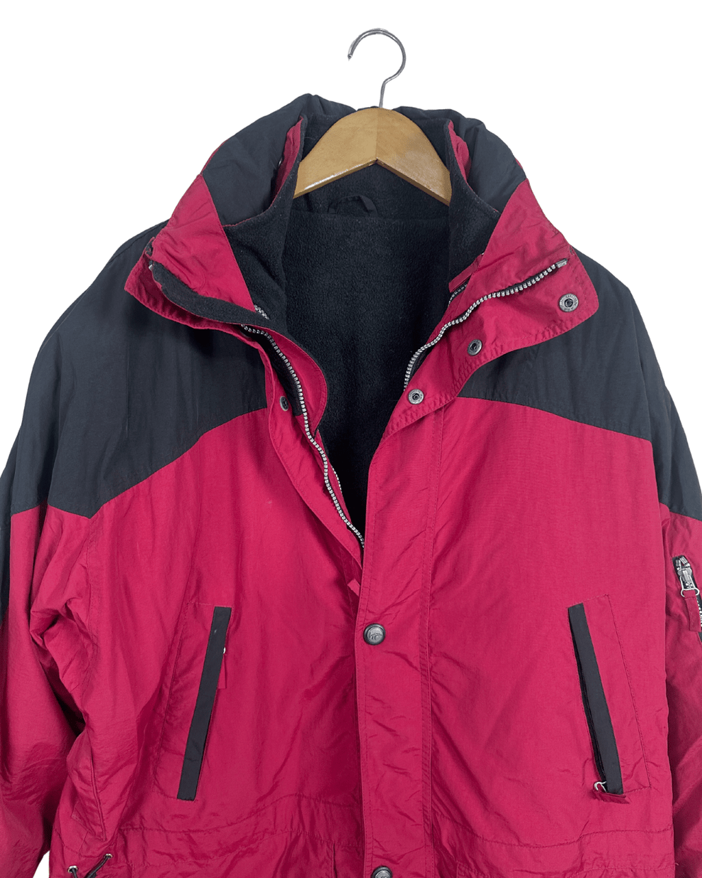 Black Wolf 5 in 1 Jacket & Vest - Funkify