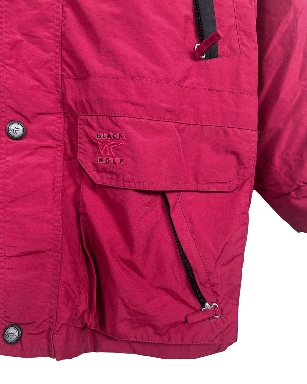 Black Wolf 5 in 1 Jacket & Vest - Funkify