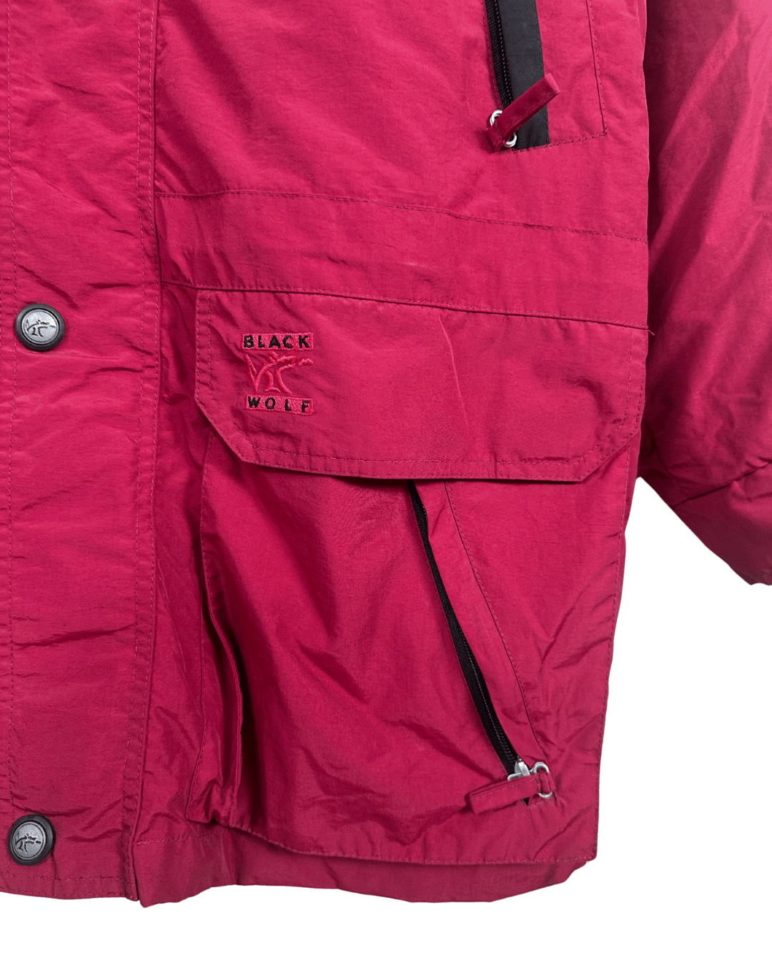 Black Wolf 5 in 1 Jacket & Vest - Funkify