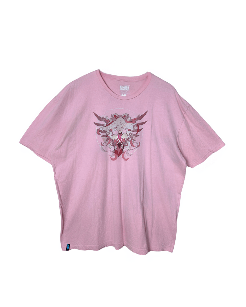 Blizzard Overwatch Pink Mercy T-shirt 3XL - Funkify
