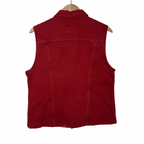 Blue Family Red Women's Vest Medium - Funkify