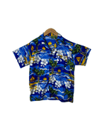 Blue Hawaiian Shirt Small - Funkify