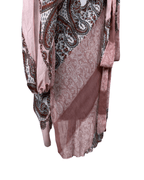 Boho Tunic Sequined Embroidered Blouse Large - Funkify