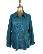 Bonita Women's Zip - Up Shirt - Size 42 - Funkify