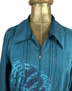 Bonita Women's Zip - Up Shirt - Size 42 - Funkify