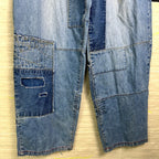 Boom-X Patchwork Men's Jeans - Funkify