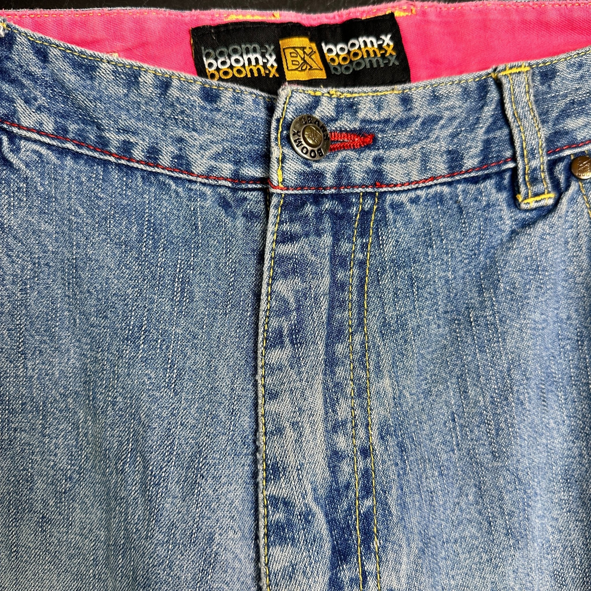 Boom-X Patchwork Men's Jeans - Funkify