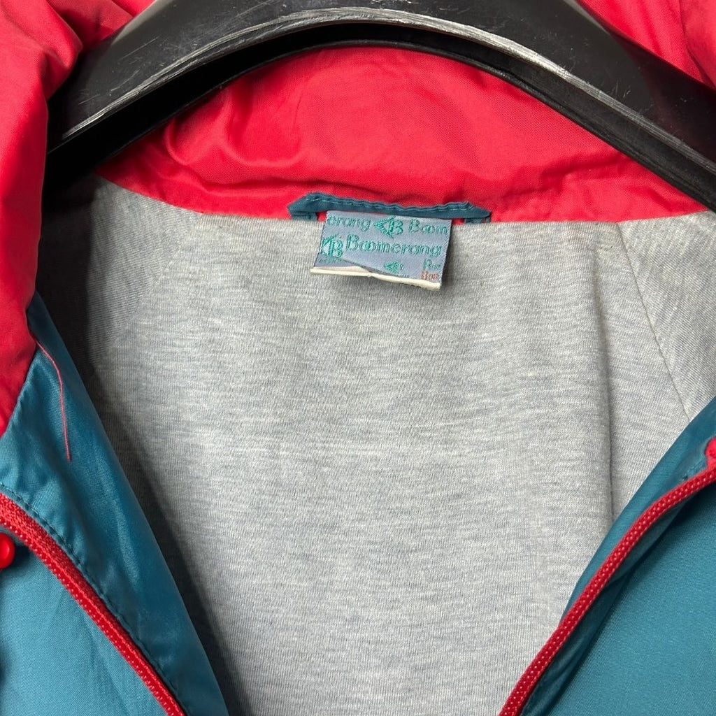 Boomerang Jacket with Foldable Hood Large - Funkify