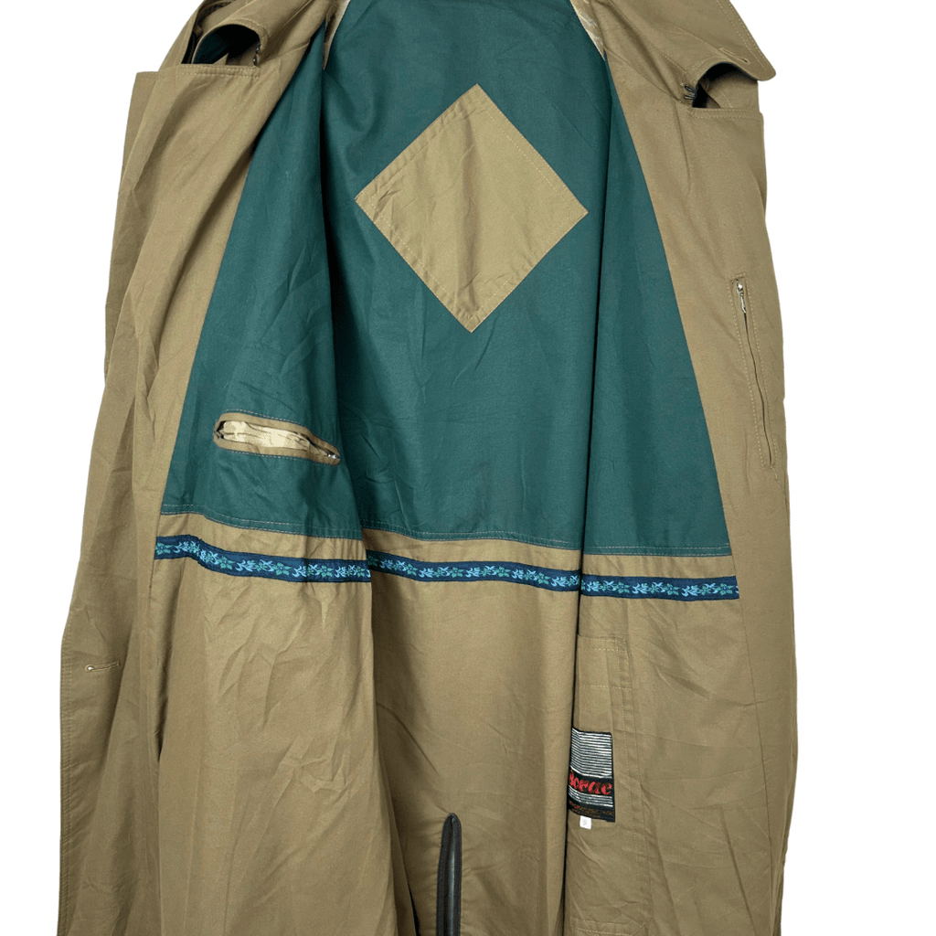 Borae Tan Trench Coat 2XL - Funkify