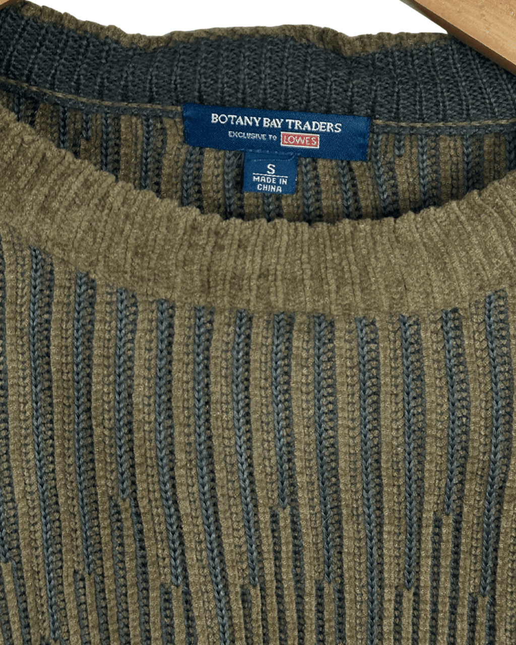 Botany Bay Traders Wool - Blend Sweater - Small - Funkify
