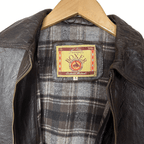Boxer Genuine Leather Jacket Medium - Funkify