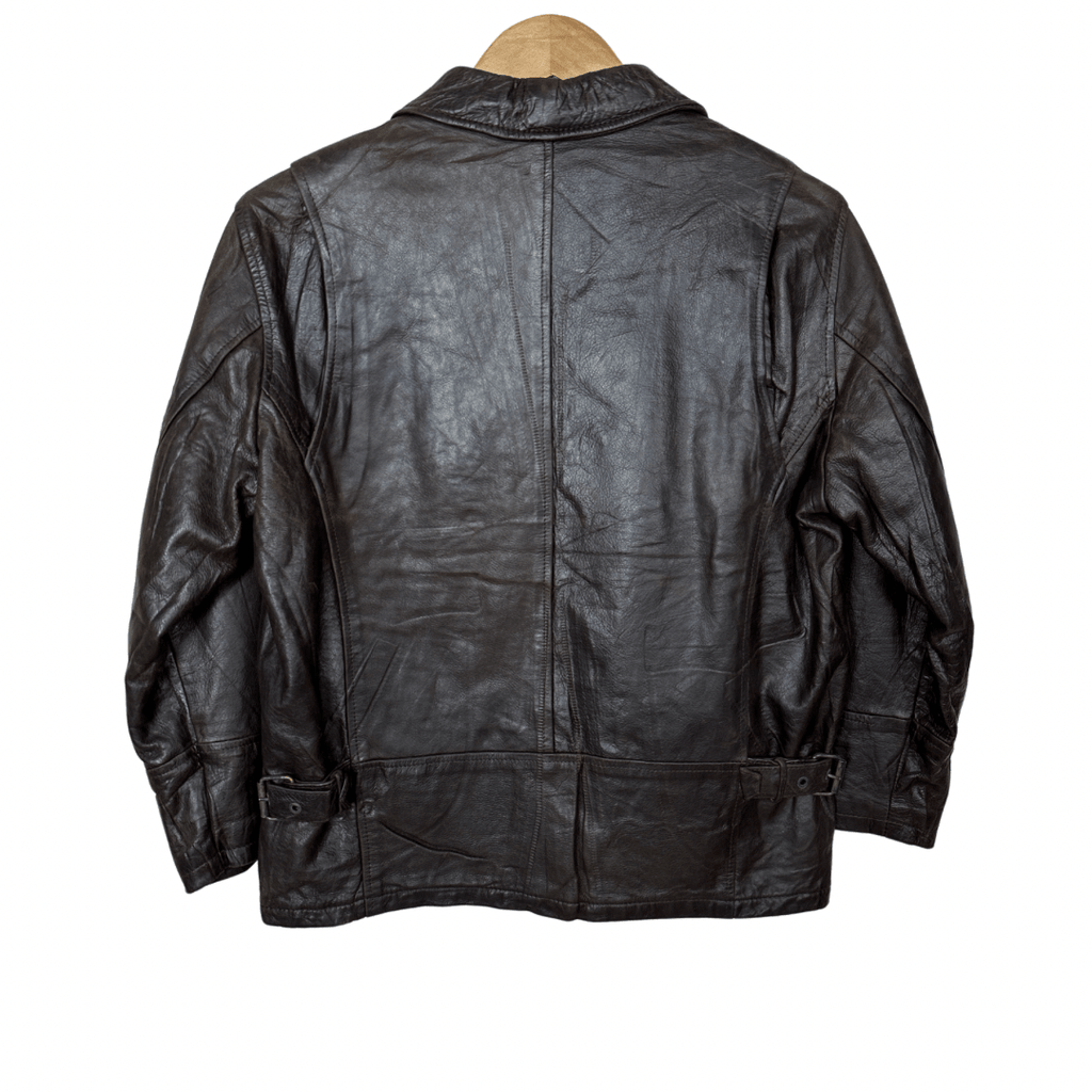 Boxer Genuine Leather Jacket Medium - Funkify
