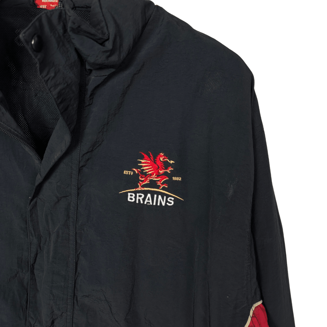 Brains Beer Jacket with Foldable hood Large - Funkify