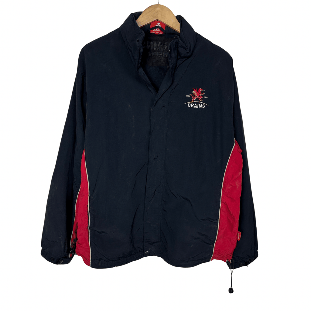 Brains Beer Jacket with Foldable hood Large - Funkify