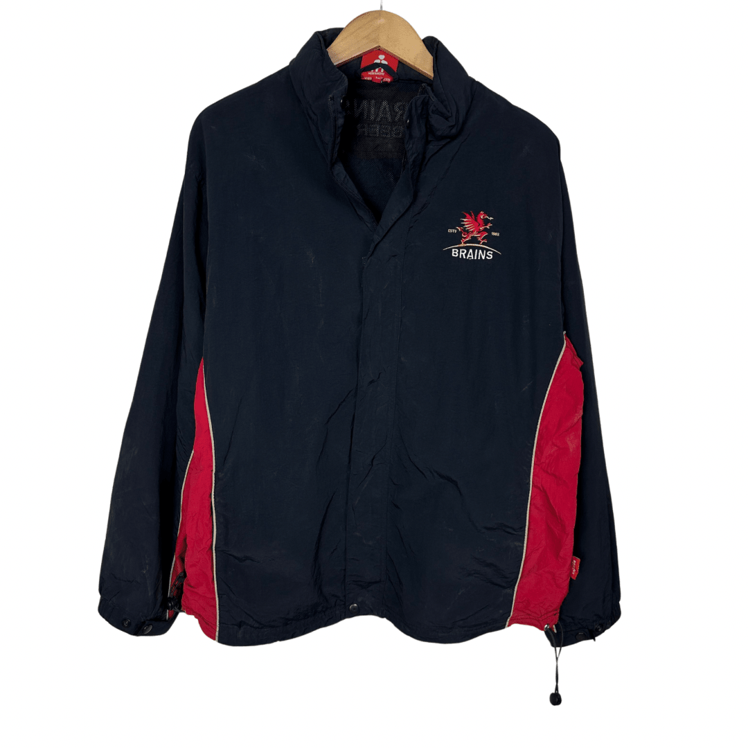 Brains Beer Jacket with Foldable hood Large - Funkify
