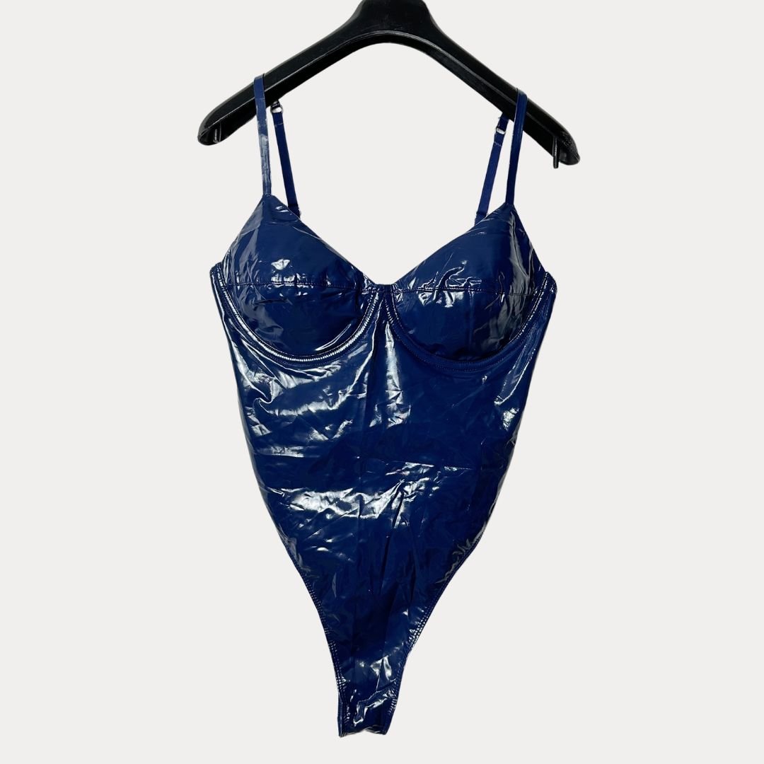 Brand New Adidas Ivy Park Latex Bodysuit - Funkify