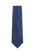 Brand New C&A Boats Necktie 7.5 cm - 100% Silk - Funkify