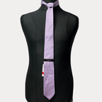 Brand New C&A Silk Flamingo Pattern Necktie - Funkify