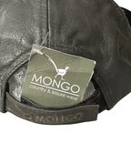 Brand New Mongo Genuine Leather Baseball Cap - Funkify