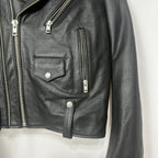 BRAND NEW Zadig & Voltaire Genuine Leather Biker Jacket Small - Funkify