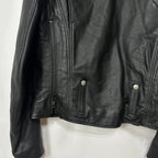 BRAND NEW Zadig & Voltaire Genuine Leather Biker Jacket Small - Funkify