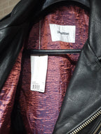 BRAND NEW Zadig & Voltaire Genuine Leather Biker Jacket Small - Funkify