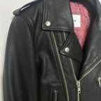 BRAND NEW Zadig & Voltaire Genuine Leather Biker Jacket Small - Funkify