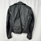 BRAND NEW Zadig & Voltaire Genuine Leather Biker Jacket Small - Funkify