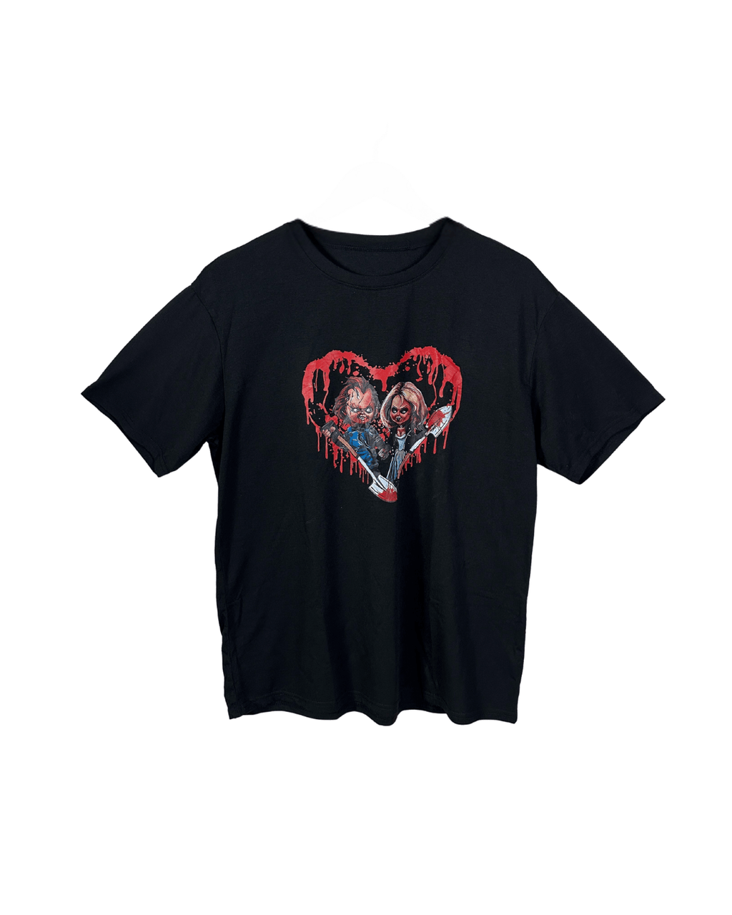Bride of Chucky Graphic T-Shirt Large - Funkify