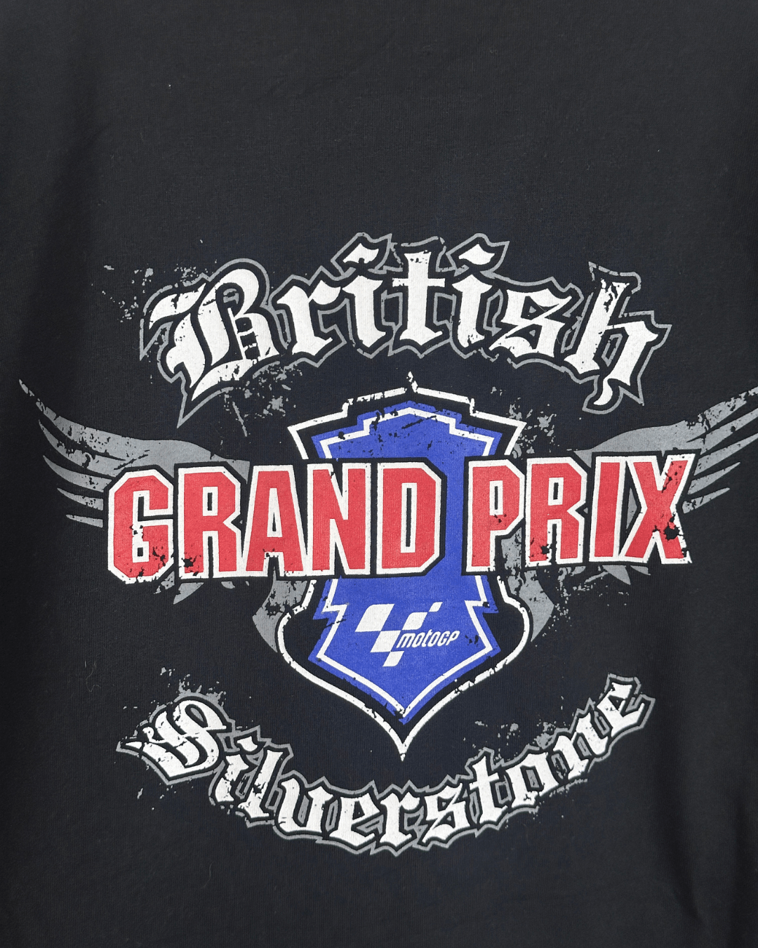 British Grand Prix Official Merch Racing Polo Shirt - Large - Funkify