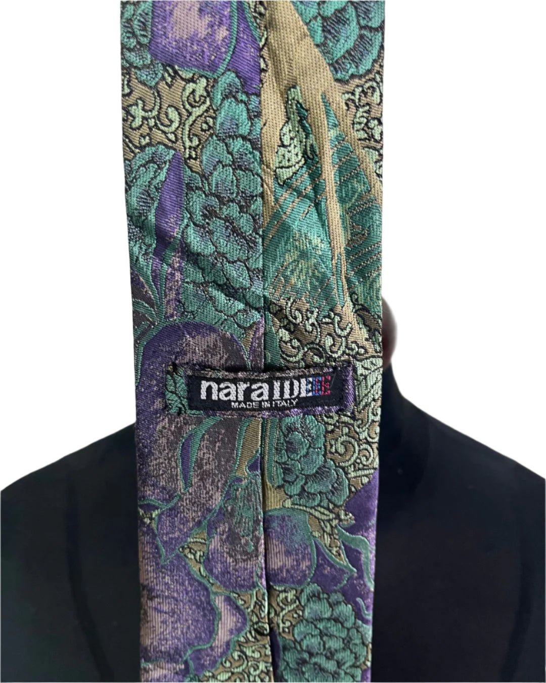 Brocade Necktie Made in Italy 8.5 cm - Funkify