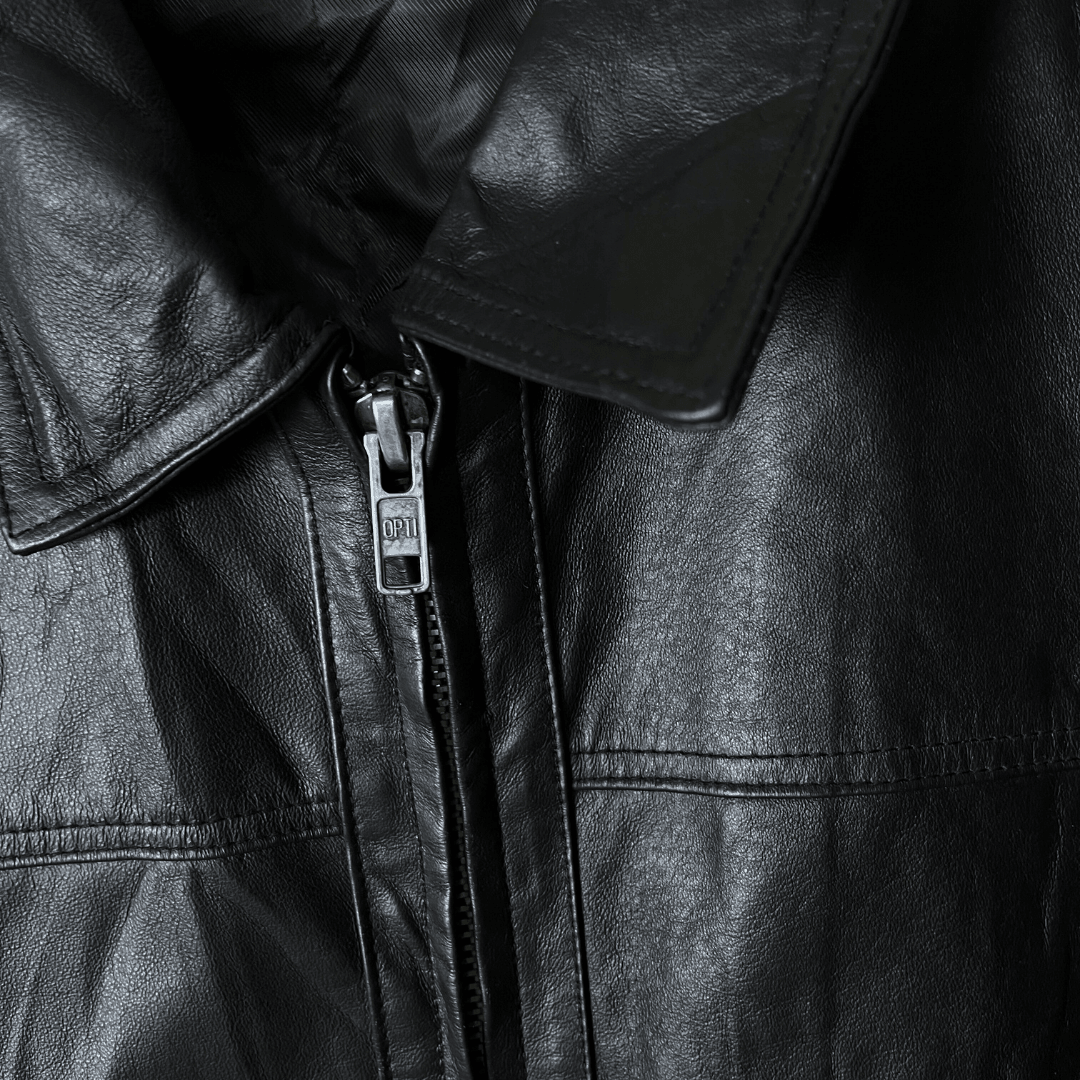Brooker Genuine Leather Jacket XL - Funkify