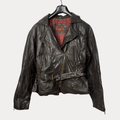 Bugle Boy Brown Genuine Leather Jacket - Funkify