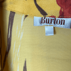 Burton Floral Yellow Shirt XL - Funkify