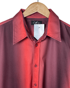 Burton Shirt With Patterned Sleeves Detailing Large - Funkify