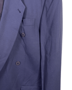 C&A Angelo Litricio Linen Blend Double Breasted Blazer - Funkify