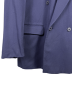 C&A Angelo Litricio Linen Blend Double Breasted Blazer - Funkify
