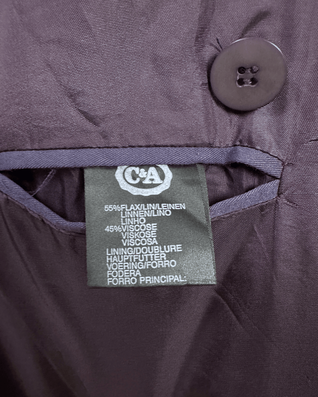C&A Angelo Litricio Linen Blend Double Breasted Blazer - Funkify