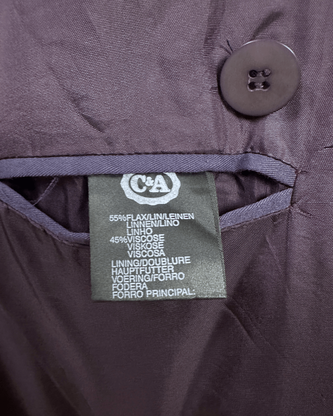C&A Angelo Litricio Linen Blend Double Breasted Blazer - Funkify