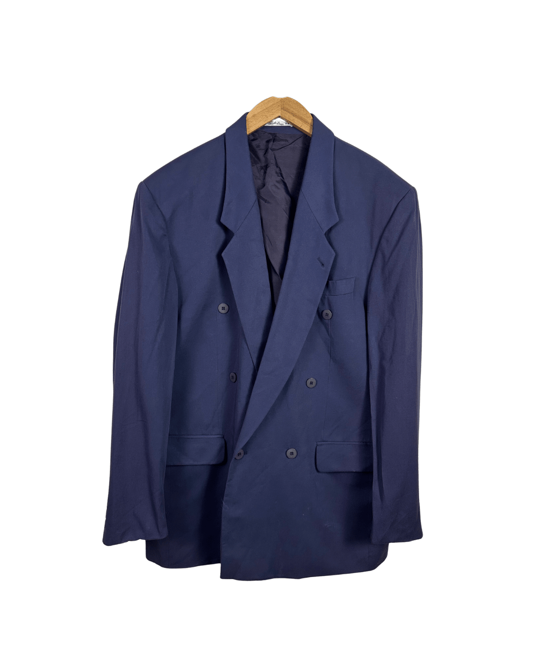 C&A Angelo Litricio Linen Blend Double Breasted Blazer - Funkify