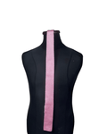 C&A pink knit necktie