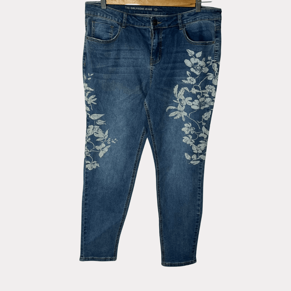 C&A Yessica women's girlfriend fit jeans, waist 42
