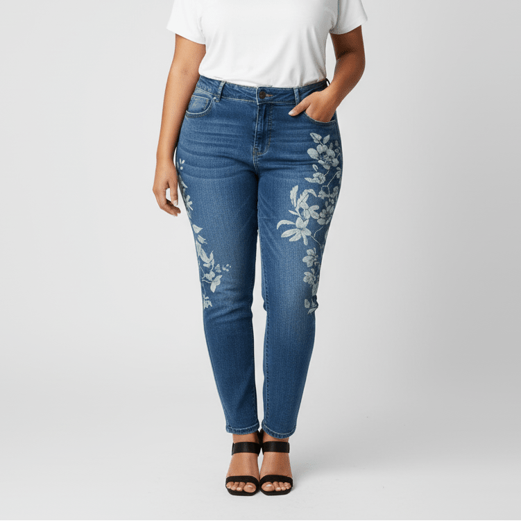 C&A Yessica women's girlfriend fit jeans, waist 42