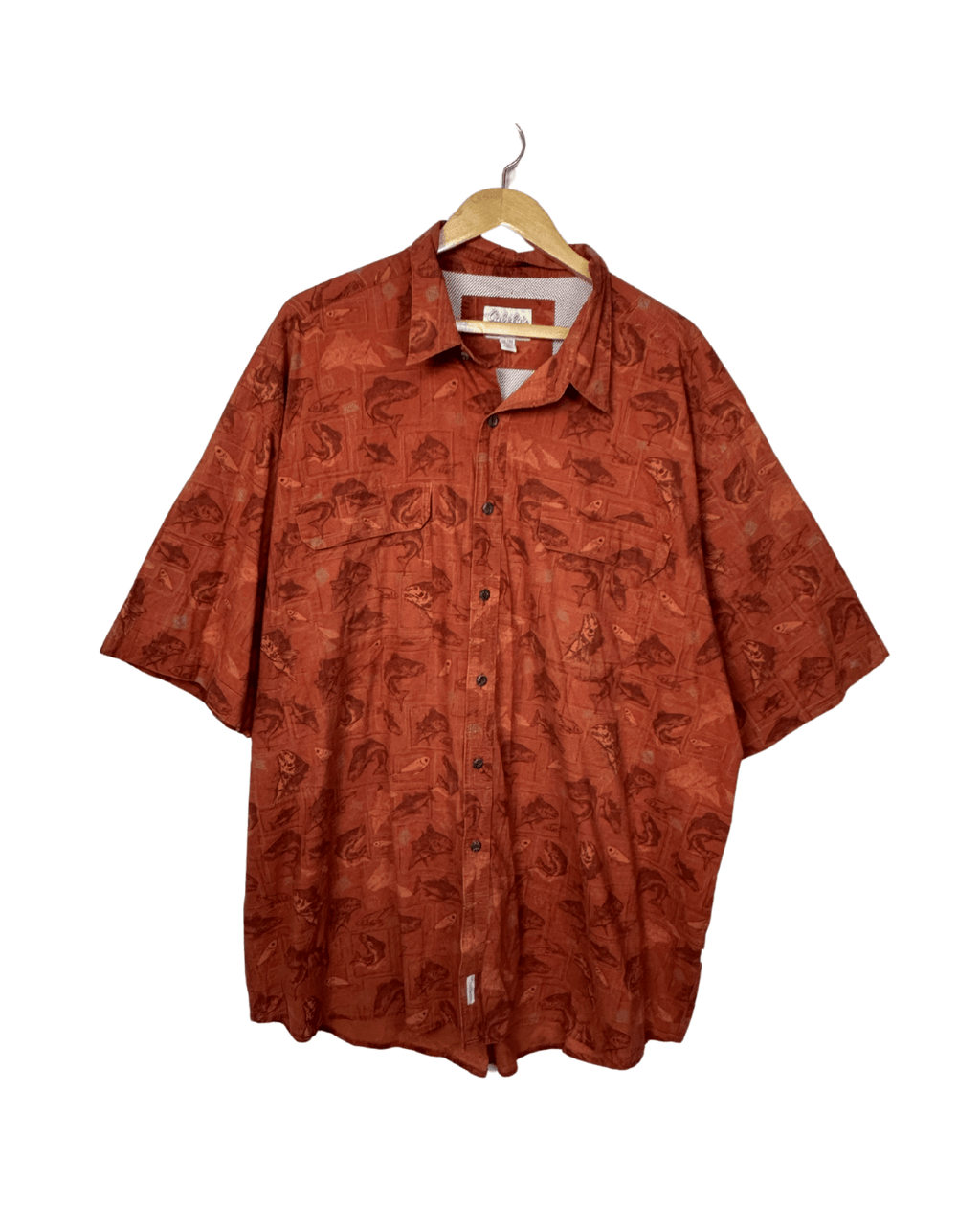 Cabela's Fish Print Shirt 3XL - Funkify