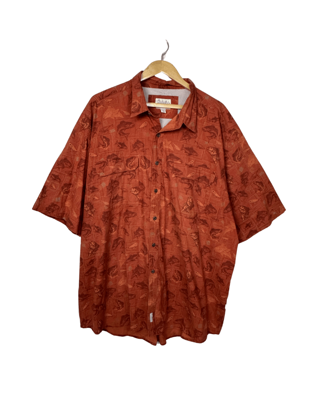 Cabela's Fish Print Shirt 3XL - Funkify