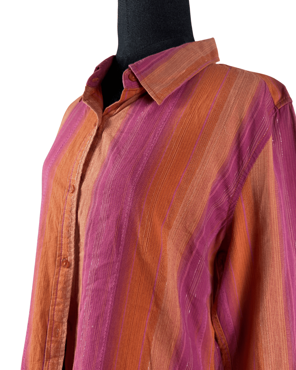 Cache Cache Striped Women's Fitted Shirt - Funkify