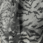 Camo Pattern Vest & Slip-on Necktie Set 2XL - Funkify