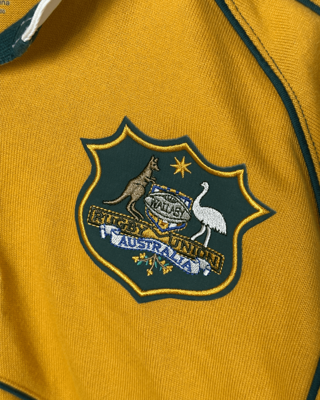 Canterbury Australia Wallabies 2000s World Cup Union Rugby Jersey Large - Funkify